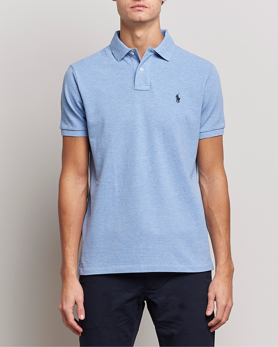 Hombres | Only Polo | Polo Ralph Lauren | Custom Slim Fit Polo Isle Heather