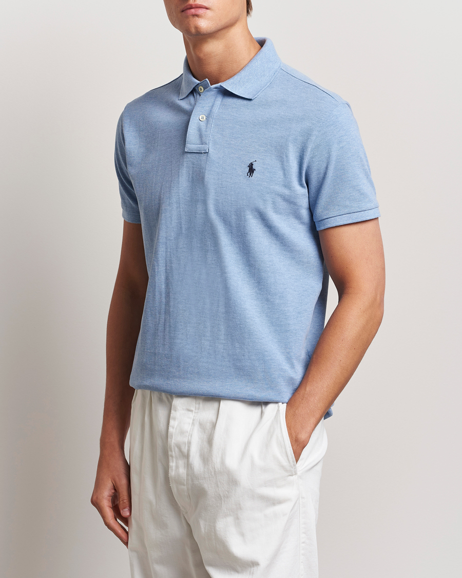 Hombres | Polos | Polo Ralph Lauren | Custom Slim Fit Polo Isle Heather