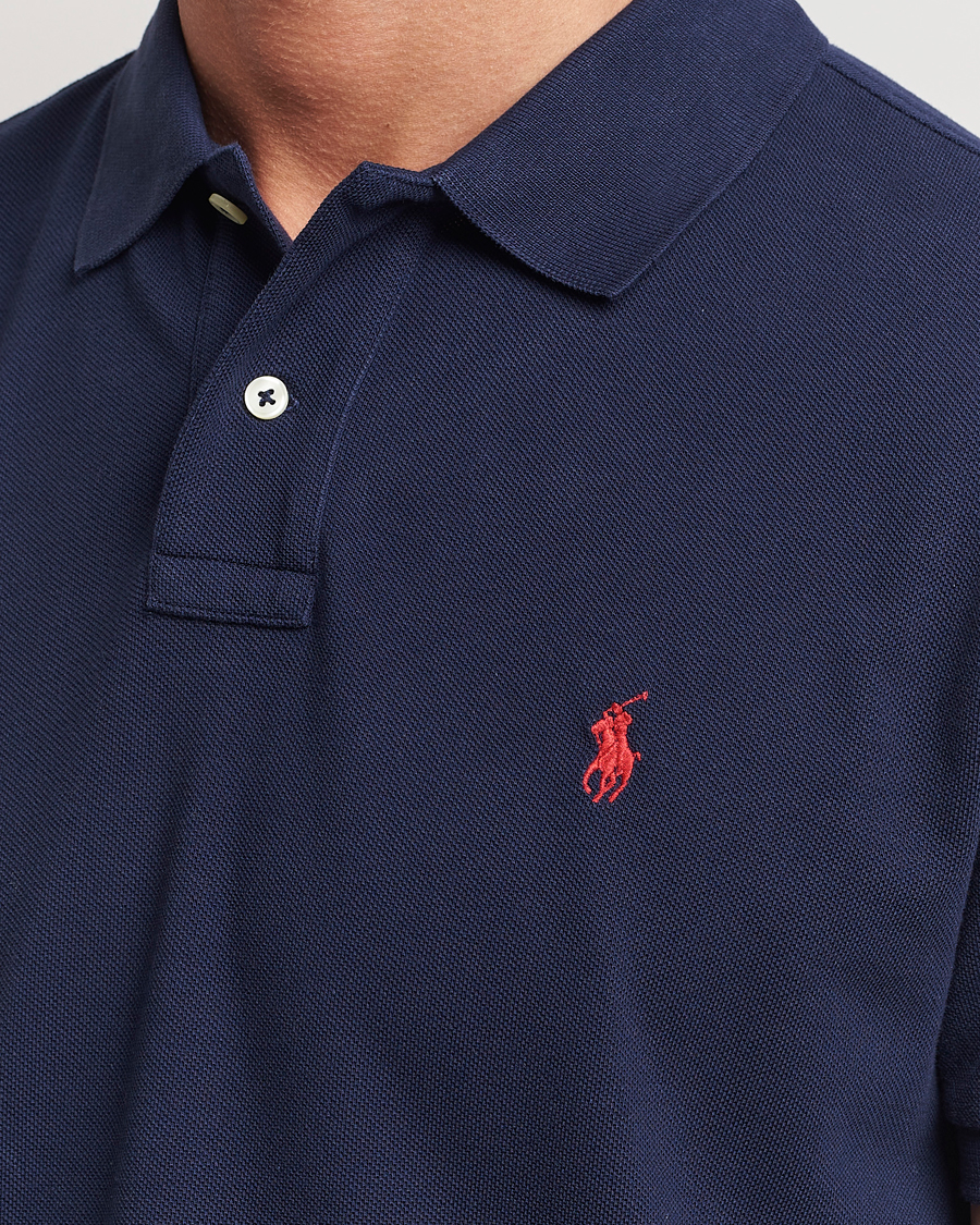 Hombres | Polos | Polo Ralph Lauren | Custom Slim Fit Polo Newport Navy