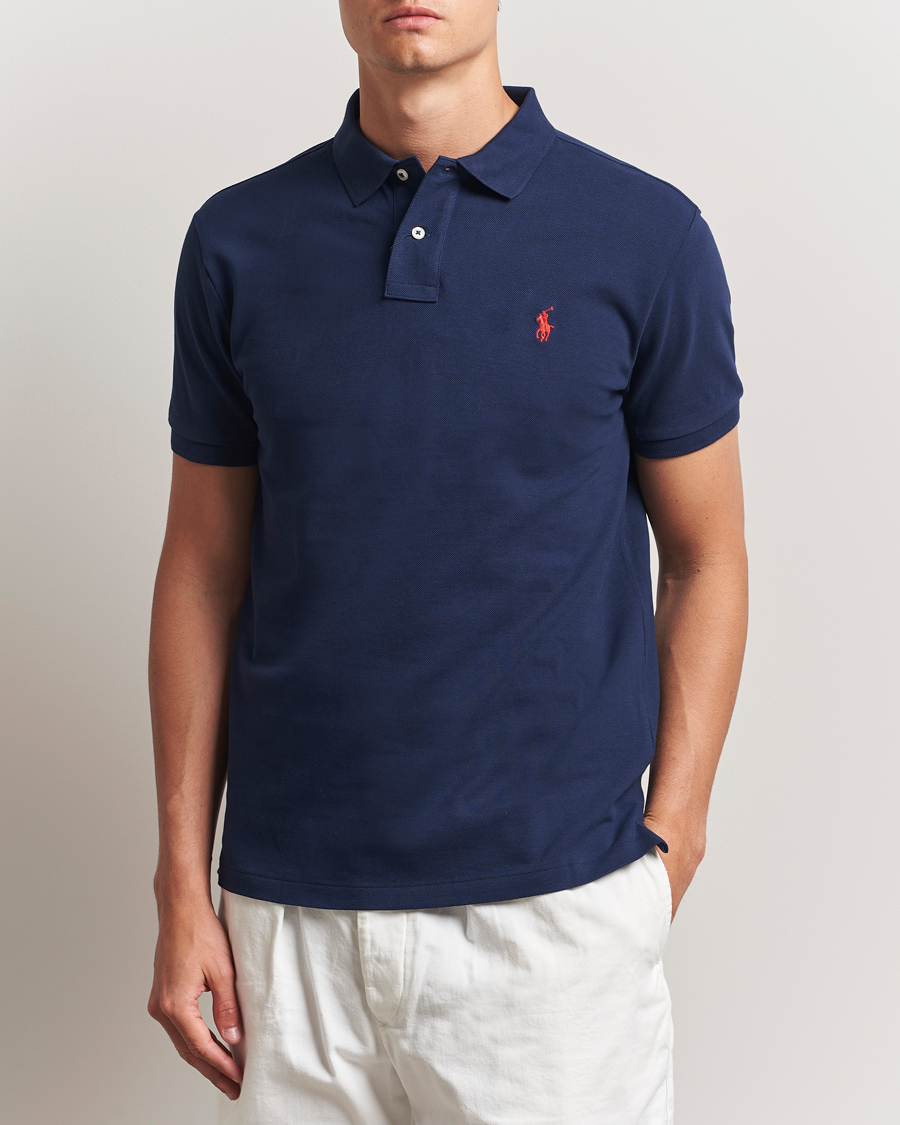 Hombres | Polos | Polo Ralph Lauren | Slim Fit Polo Newport Navy