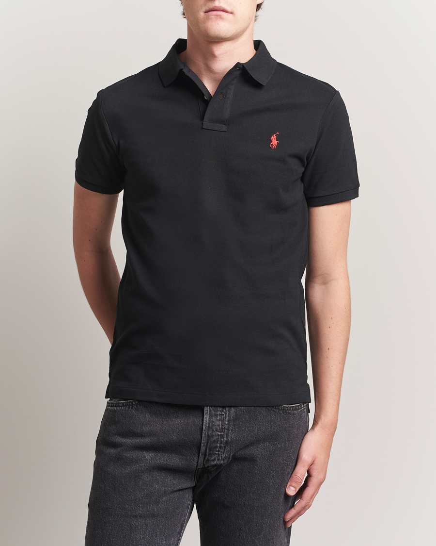 Hombres | Polos | Polo Ralph Lauren | Slim Fit Polo Polo Black