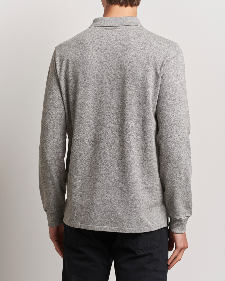 Hombres | Polos | Polo Ralph Lauren | Custom Slim Fit Long Sleeve Polo Canterbury Heather
