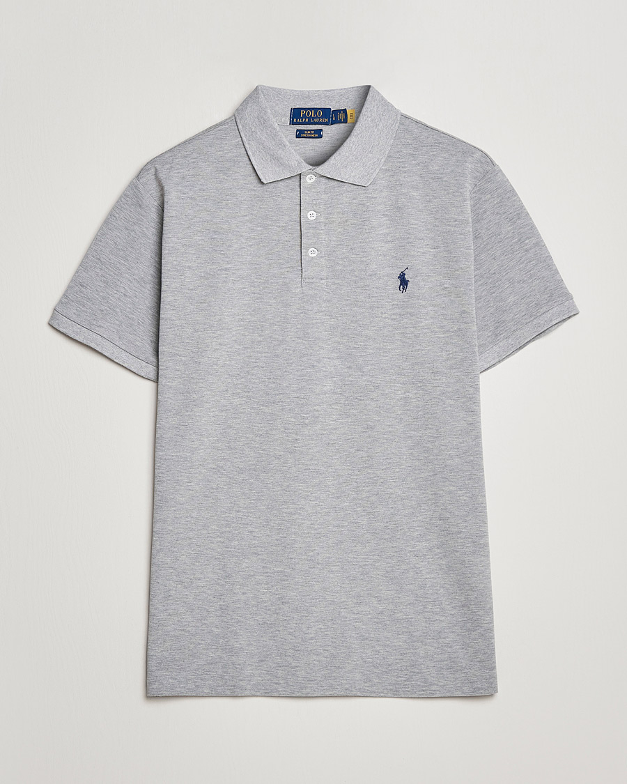 Hombres | Polos | Polo Ralph Lauren | Slim Fit Stretch Polo Andover Heather