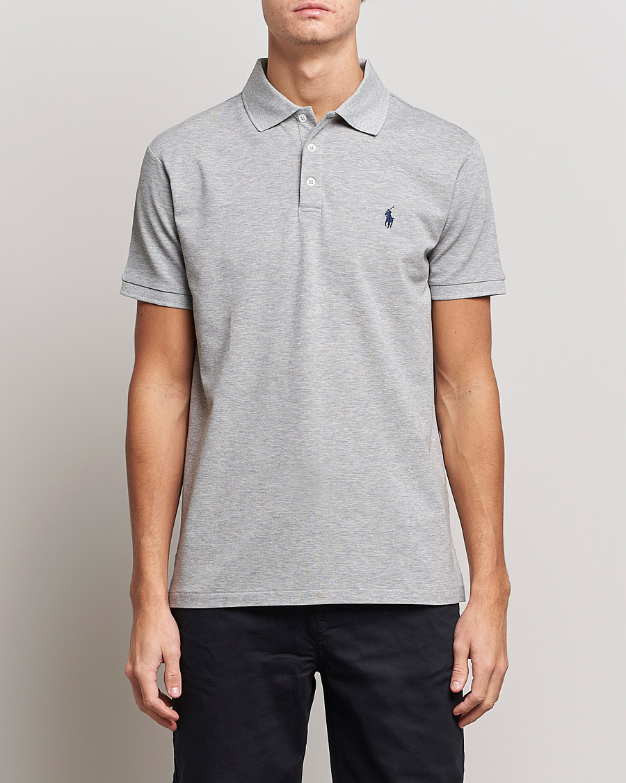 Hombres | Polos | Polo Ralph Lauren | Slim Fit Stretch Polo Andover Heather