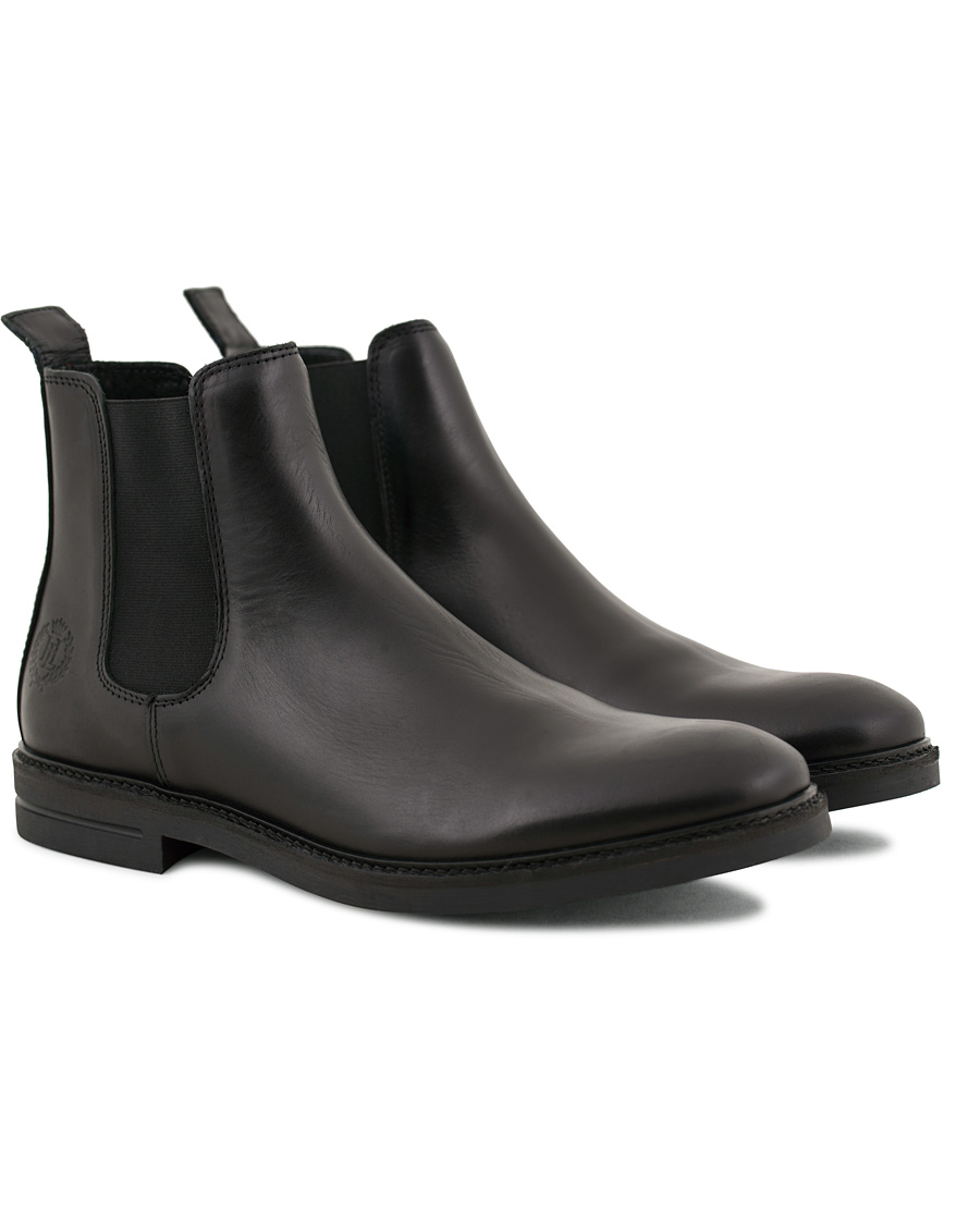 Hombres | Henri Lloyd Graham Boot Prime Black Leather | Henri-Lloyd | Henri Lloyd Graham Boot Prime Black Leather