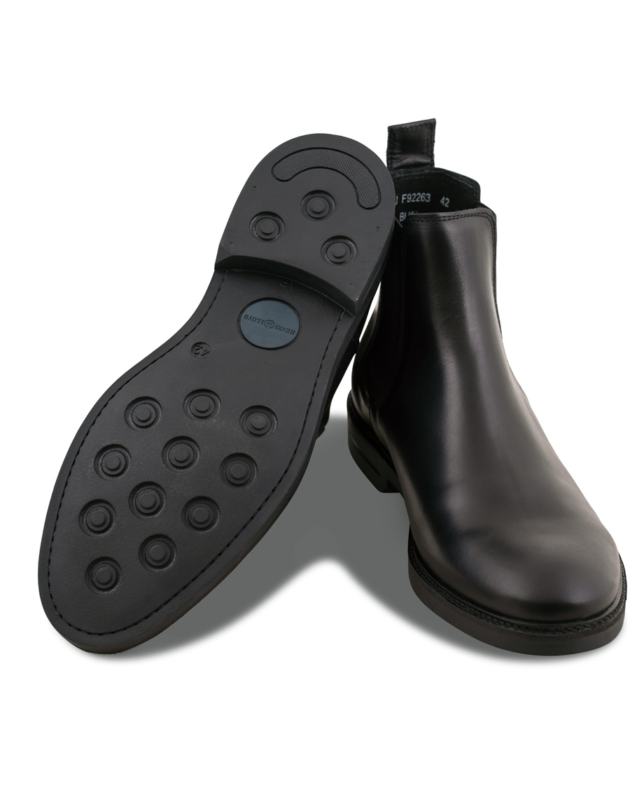 Hombres | Henri Lloyd Graham Boot Prime Black Leather | Henri-Lloyd | Henri Lloyd Graham Boot Prime Black Leather