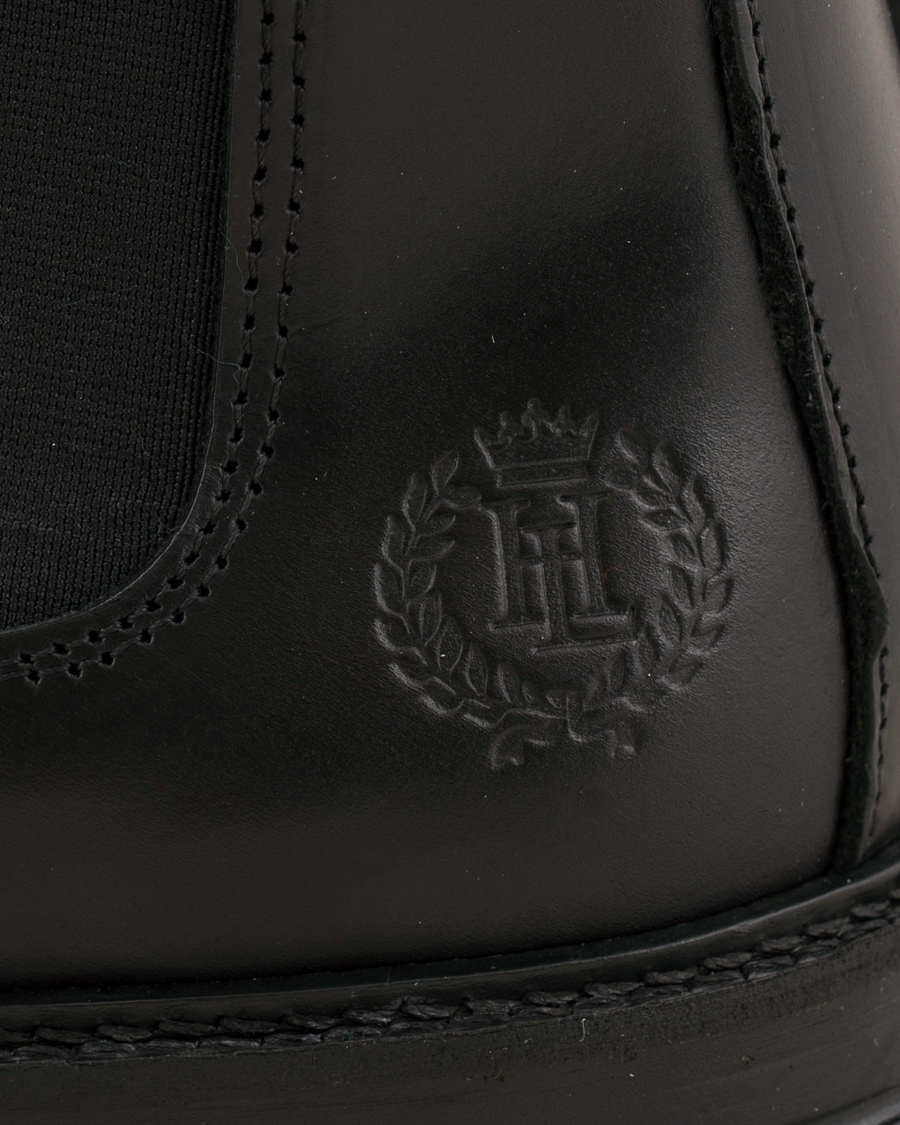 Hombres | Henri Lloyd Graham Boot Prime Black Leather | Henri-Lloyd | Henri Lloyd Graham Boot Prime Black Leather