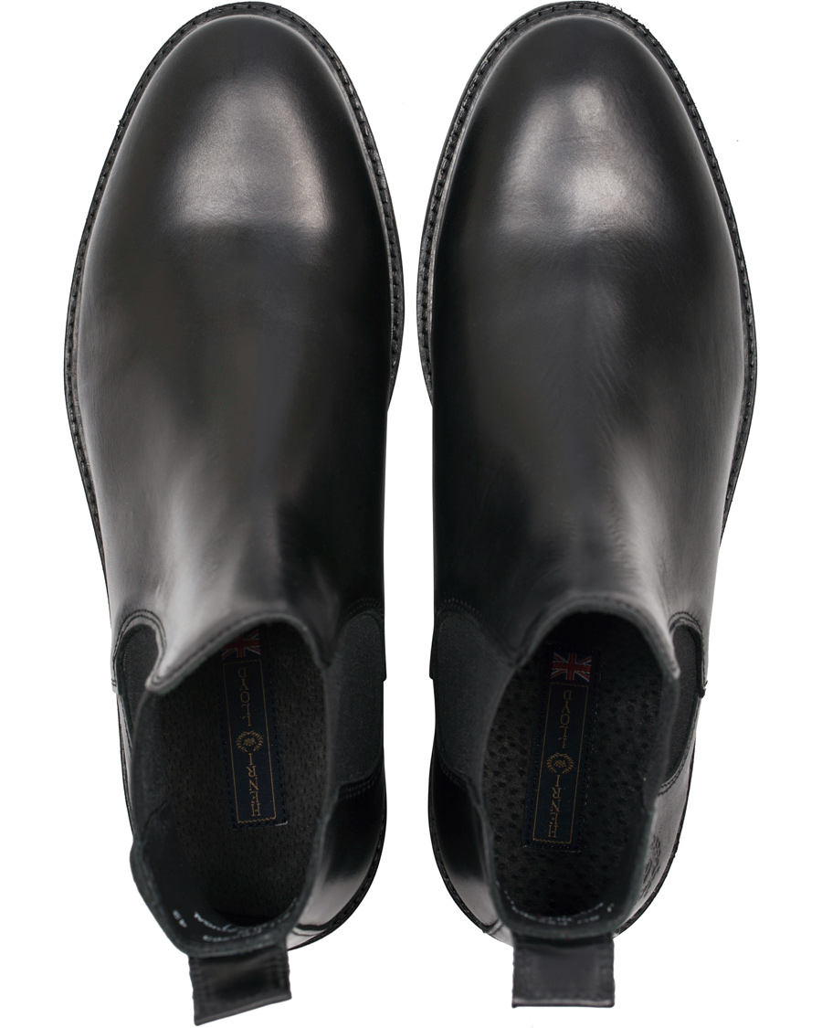 Hombres | Henri Lloyd Graham Boot Prime Black Leather | Henri-Lloyd | Henri Lloyd Graham Boot Prime Black Leather