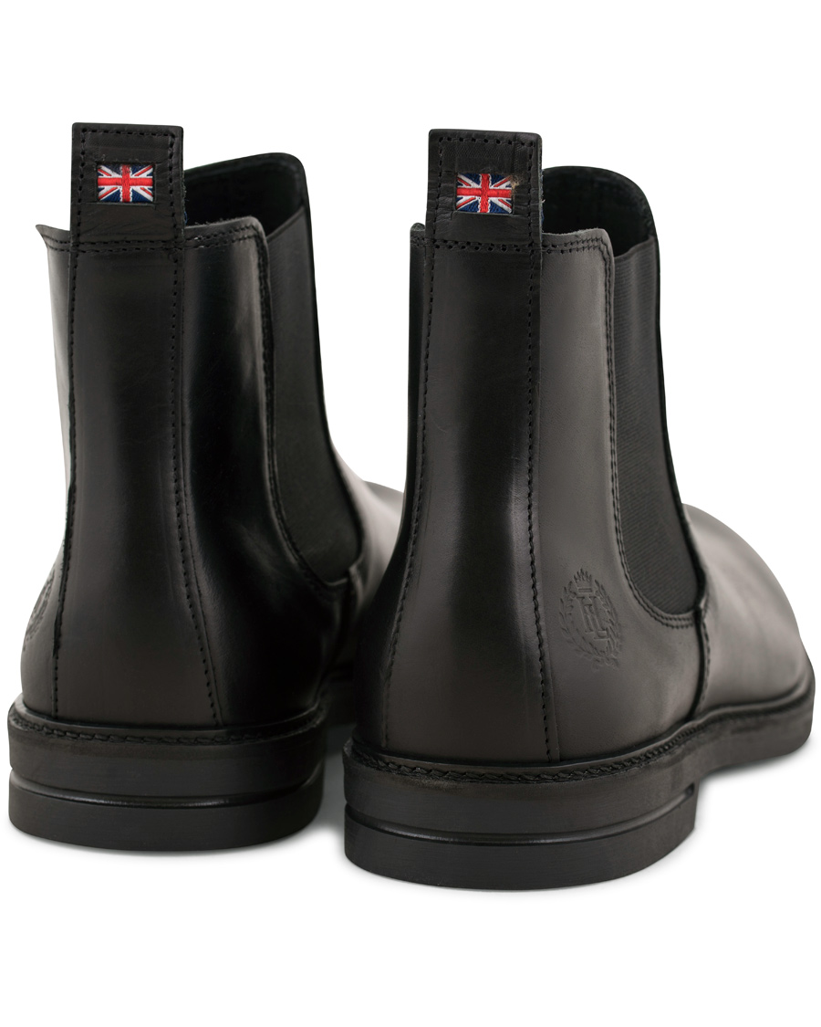 Hombres | Henri Lloyd Graham Boot Prime Black Leather | Henri-Lloyd | Henri Lloyd Graham Boot Prime Black Leather