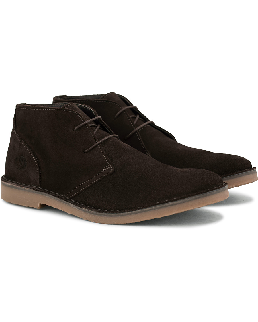 Hombres | Henri Lloyd Dover Boot  Dark Brown Suede | Henri-Lloyd | Henri Lloyd Dover Boot  Dark Brown Suede