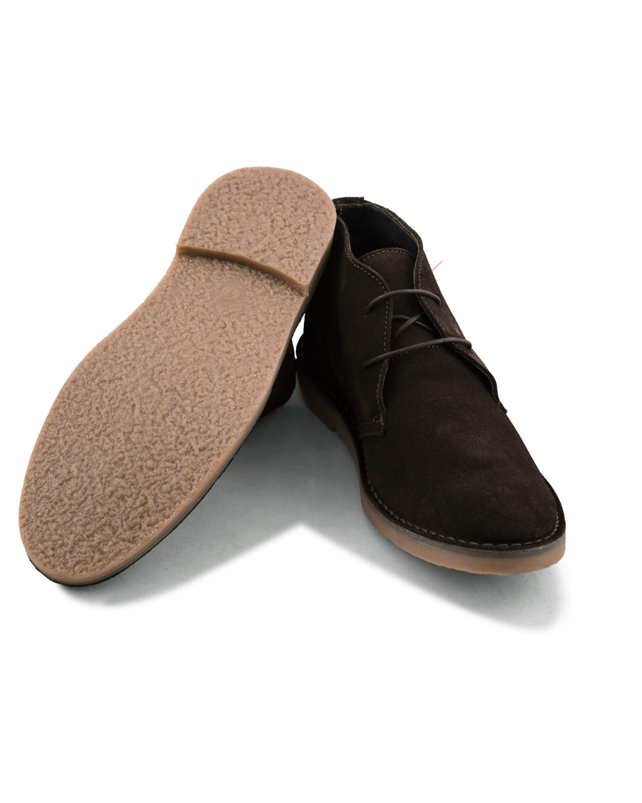 Hombres | Henri Lloyd Dover Boot  Dark Brown Suede | Henri-Lloyd | Henri Lloyd Dover Boot  Dark Brown Suede