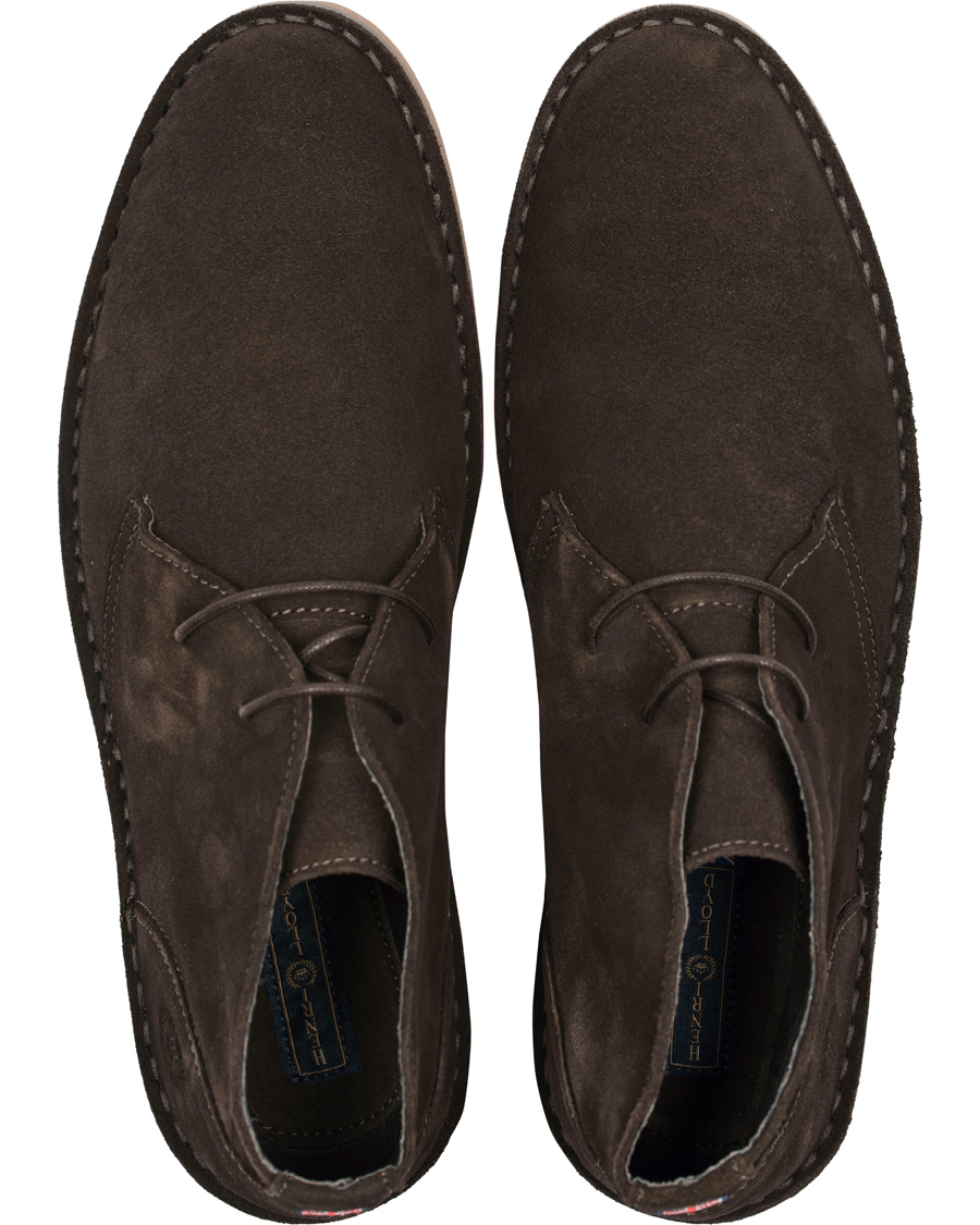 Hombres | Henri Lloyd Dover Boot  Dark Brown Suede | Henri-Lloyd | Henri Lloyd Dover Boot  Dark Brown Suede