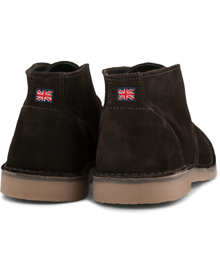 Hombres | Henri Lloyd Dover Boot  Dark Brown Suede | Henri-Lloyd | Henri Lloyd Dover Boot  Dark Brown Suede