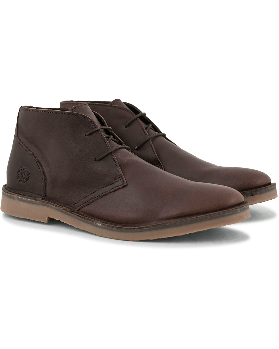 Hombres | Henri Lloyd Dover Leather Boot Prime Dark Brown | Henri-Lloyd | Henri Lloyd Dover Leather Boot Prime Dark Brown