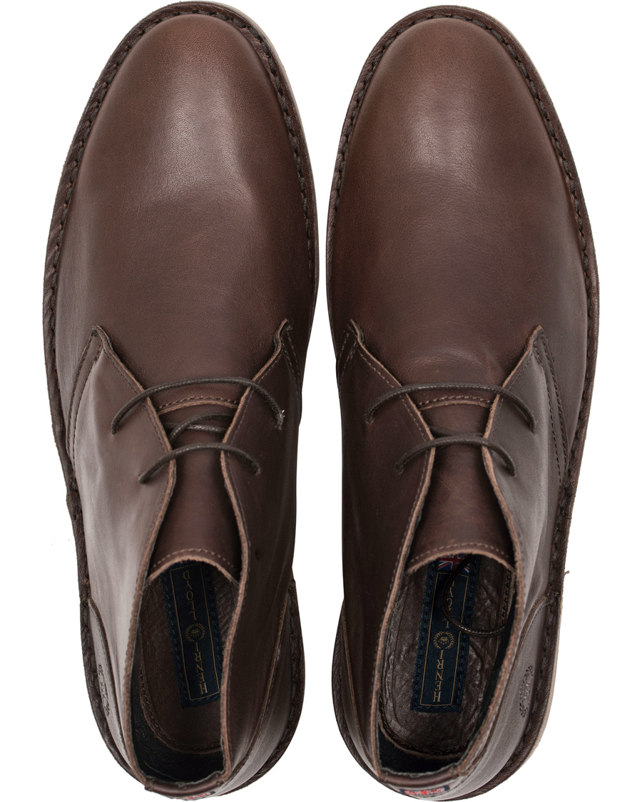 Hombres | Henri Lloyd Dover Leather Boot Prime Dark Brown | Henri-Lloyd | Henri Lloyd Dover Leather Boot Prime Dark Brown