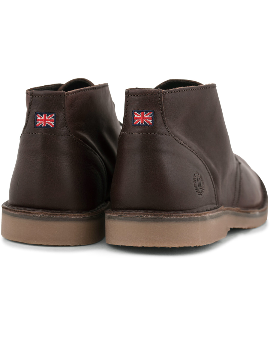 Hombres | Henri Lloyd Dover Leather Boot Prime Dark Brown | Henri-Lloyd | Henri Lloyd Dover Leather Boot Prime Dark Brown