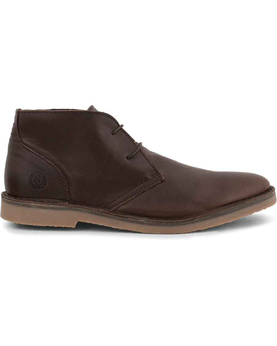 Hombres | Henri Lloyd Dover Leather Boot Prime Dark Brown | Henri-Lloyd | Henri Lloyd Dover Leather Boot Prime Dark Brown
