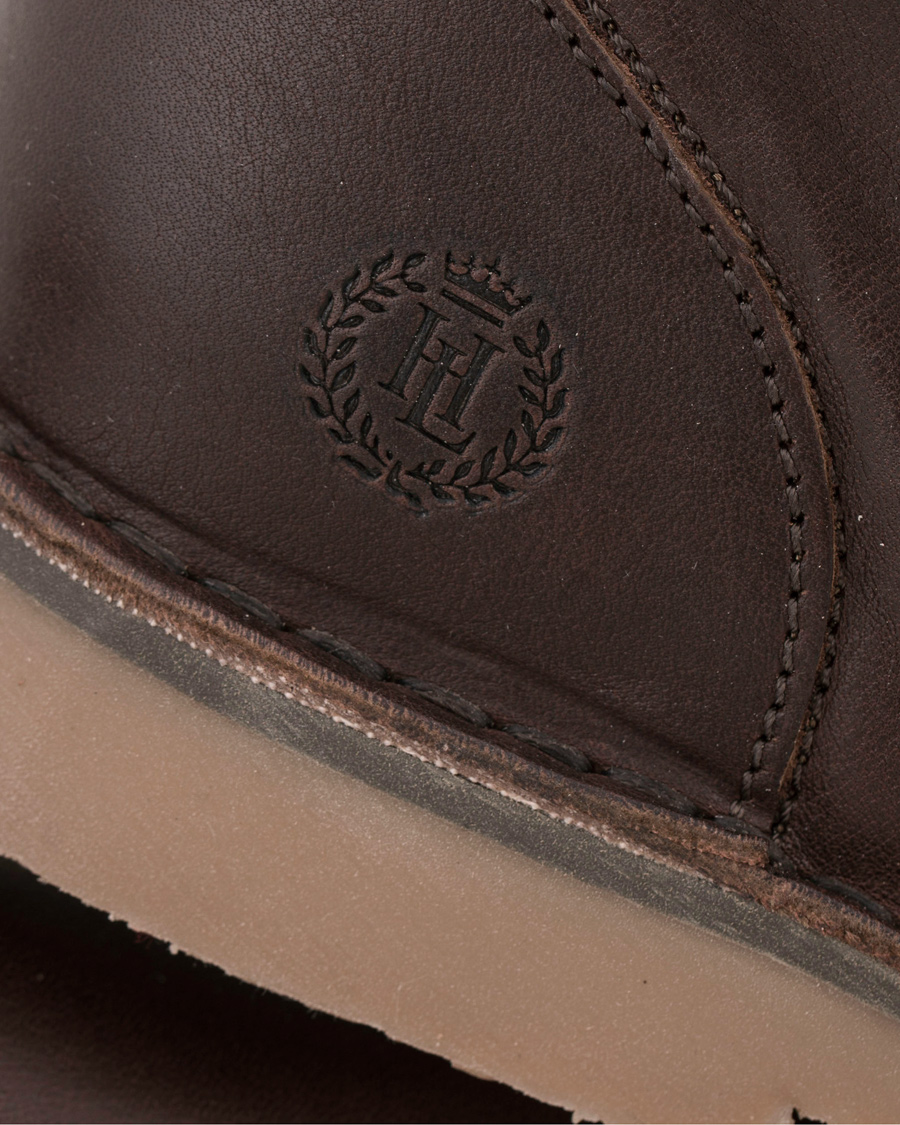 Hombres | Henri Lloyd Dover Leather Boot Prime Dark Brown | Henri-Lloyd | Henri Lloyd Dover Leather Boot Prime Dark Brown