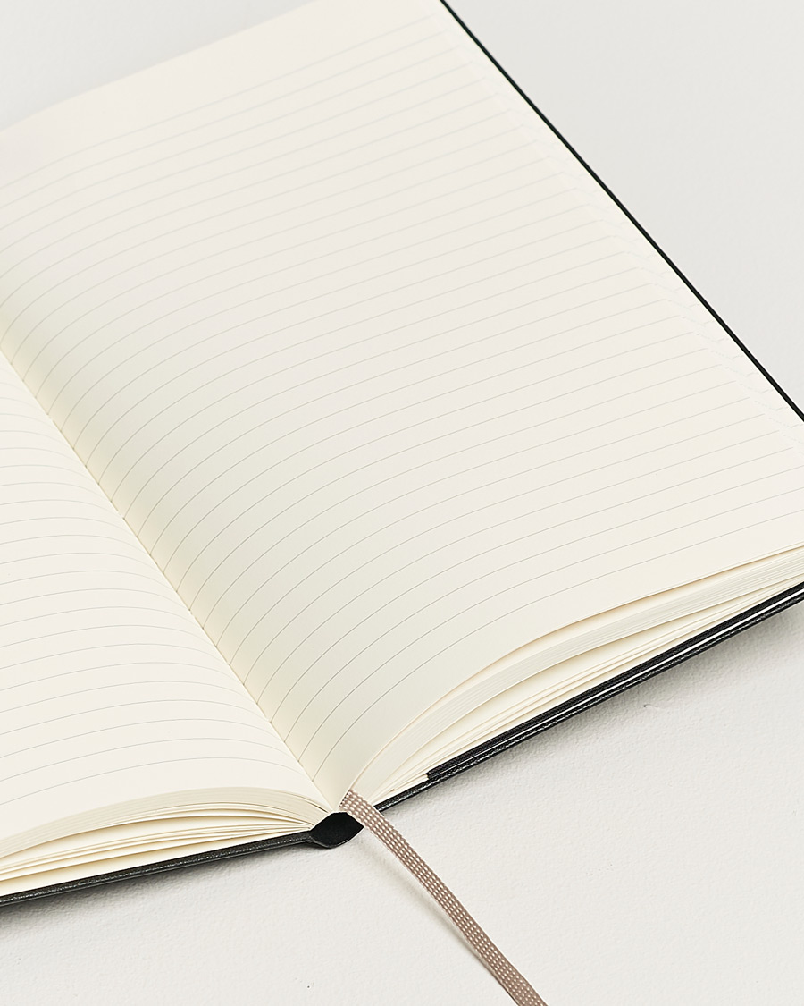 Hombres | Cuadernos | Moleskine | Ruled Hard Notebook Large Black
