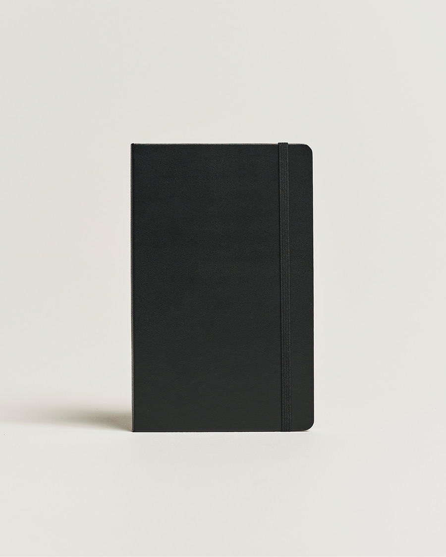 Hombres | Moleskine Plain Hard Notebook Large Black | Moleskine | Plain Hard Notebook Large Black