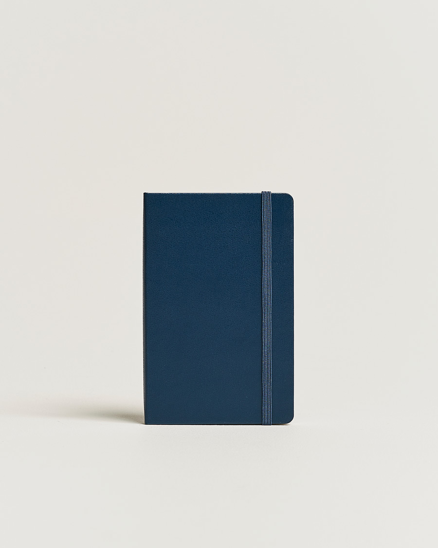 Hombres | Moleskine Plain Hard Notebook Pocket Sapphire Blue | Moleskine | Plain Hard Notebook Pocket Sapphire Blue