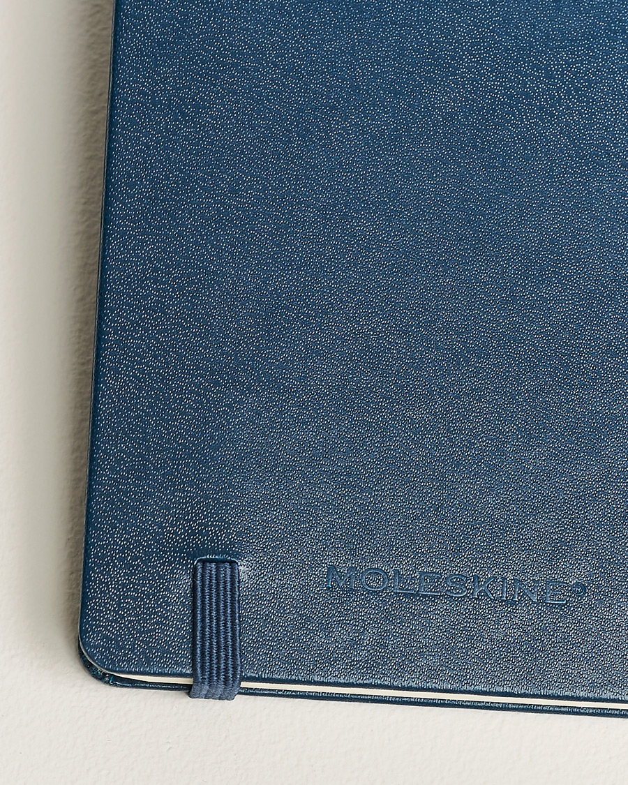 Hombres | Moleskine Plain Hard Notebook Pocket Sapphire Blue | Moleskine | Plain Hard Notebook Pocket Sapphire Blue