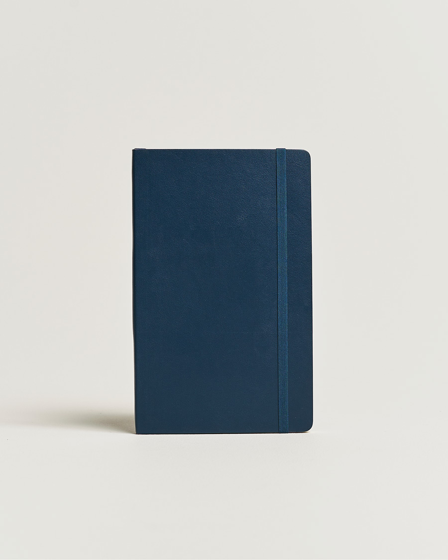 Hombres | Moleskine Ruled Soft Notebook Large Sapphire Blue | Moleskine | Ruled Soft Notebook Large Sapphire Blue