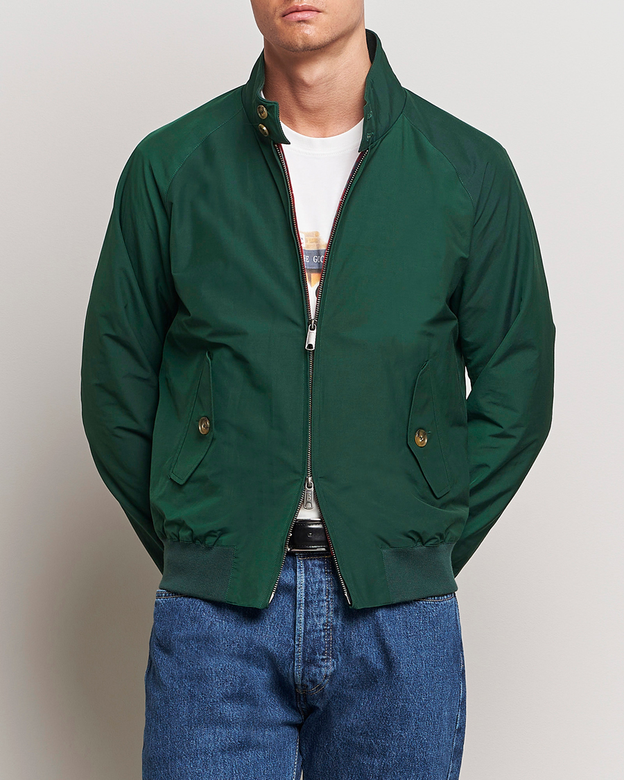 Men | Clothing | Baracuta | G9 Original Harrington Jacket Racing Green