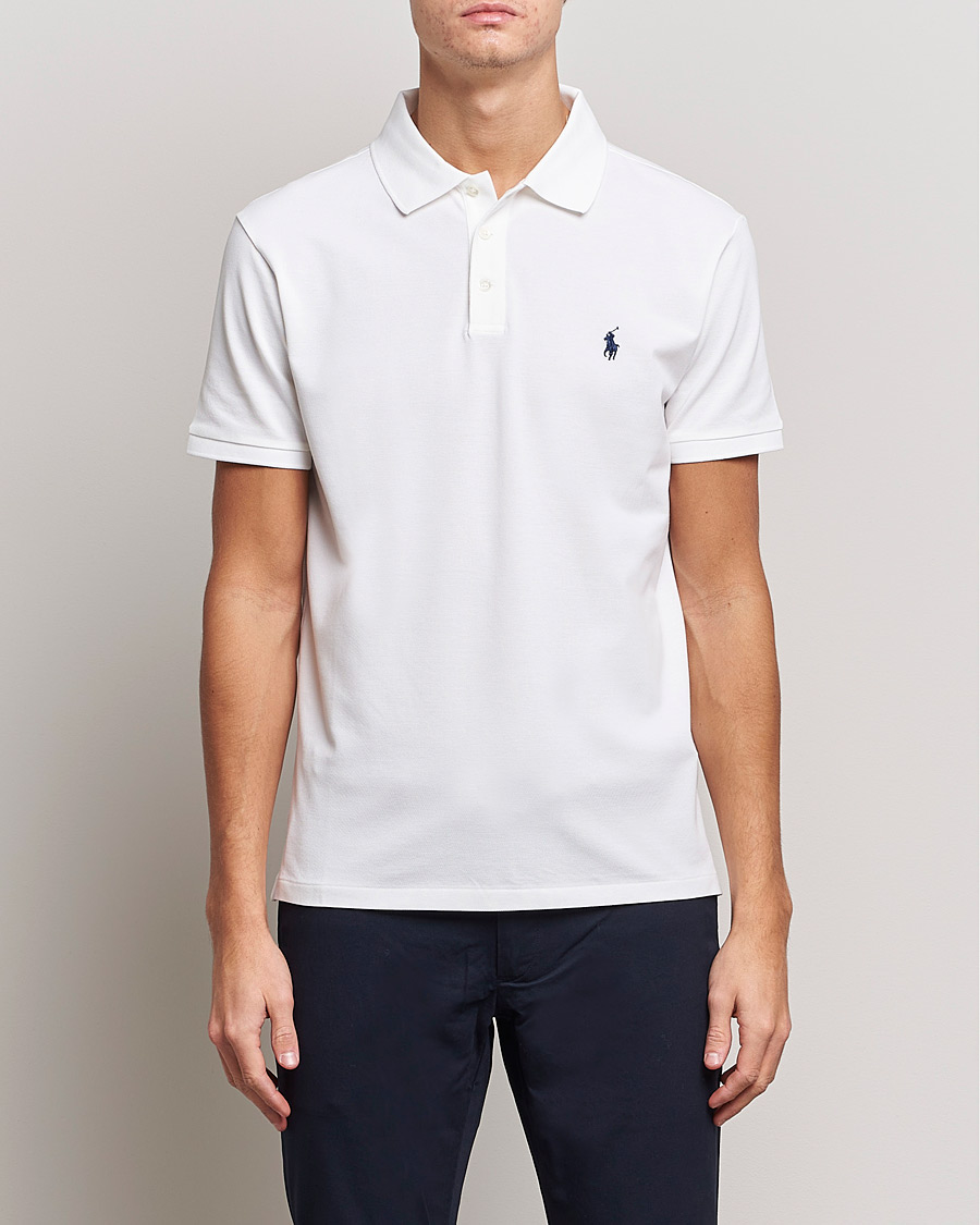 Hombres |  | Polo Ralph Lauren | Slim Fit Stretch Polo White