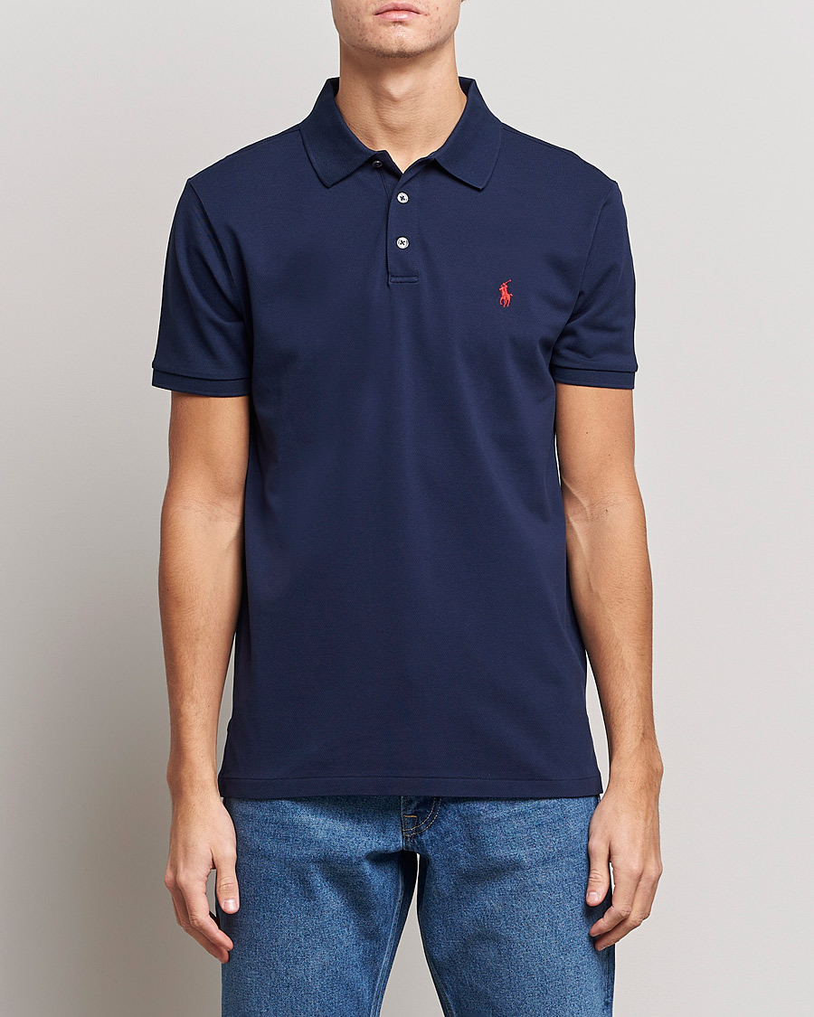 Hombres |  | Polo Ralph Lauren | Slim Fit Stretch Polo Refined Navy