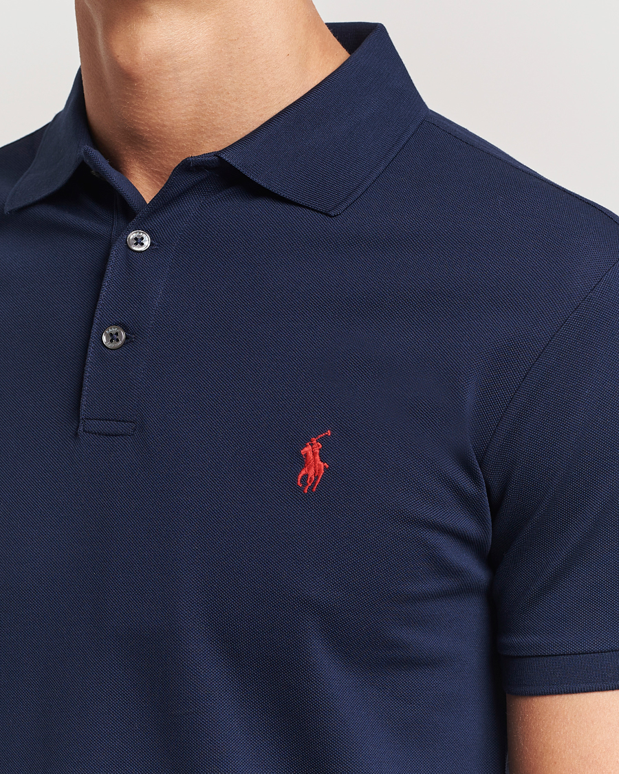 Hombres | Polos | Polo Ralph Lauren | Slim Fit Stretch Polo Refined Navy