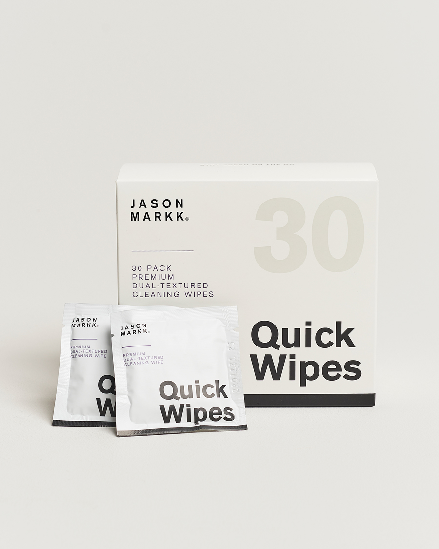 Hombres | Cuidado del calzado | Jason Markk | Quick Wipes, 30 sheets