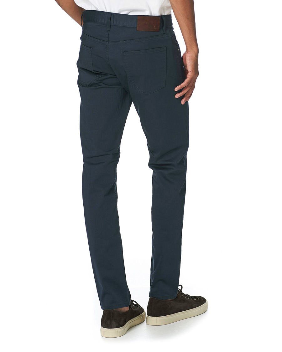 Hombres | Vaqueros | J.Lindeberg | Jay Satin Stretch Jeans Navy