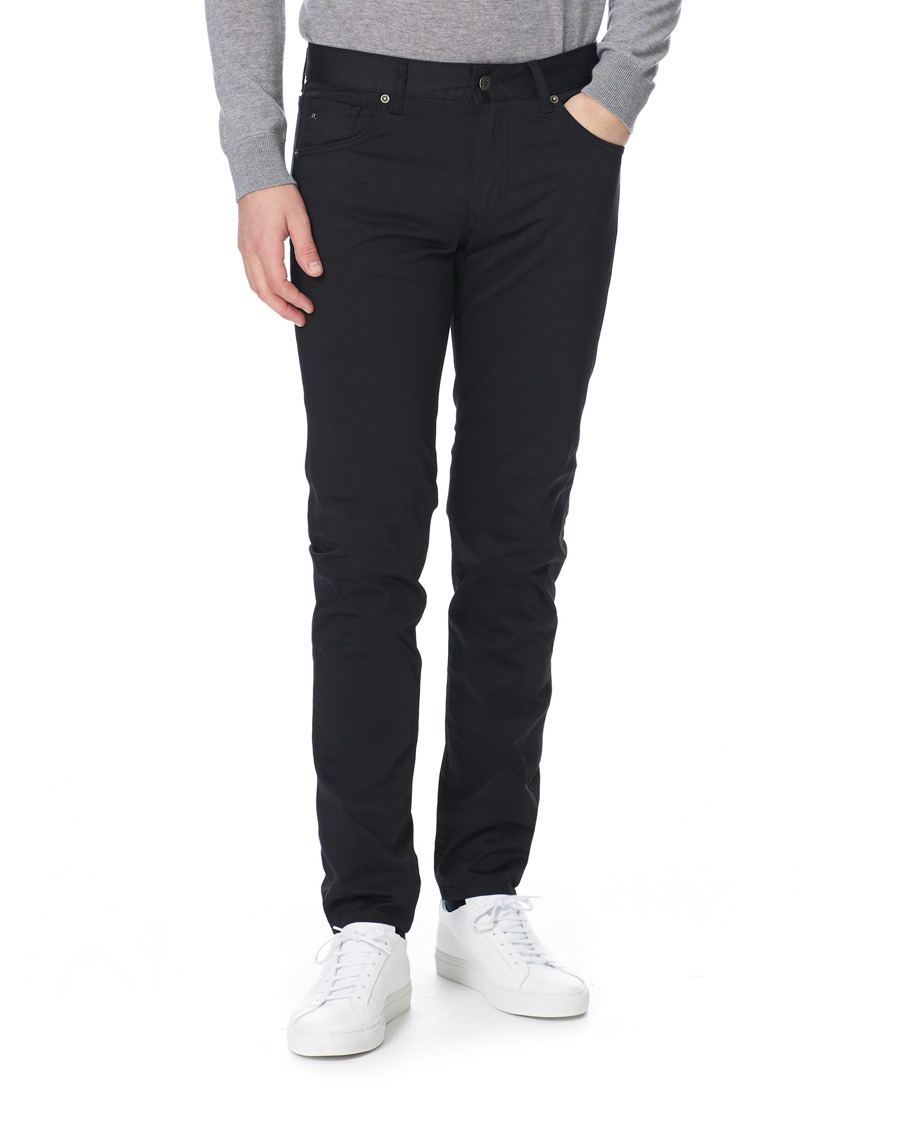 Hombres | Vaqueros | J.Lindeberg | Jay Satin Stretch Jeans Black