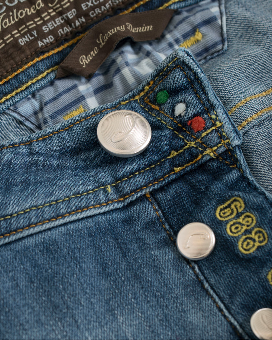 Hombres | Vaqueros | Jacob Cohën | Jacob Cohen 688 Slim Jeans Light Blue