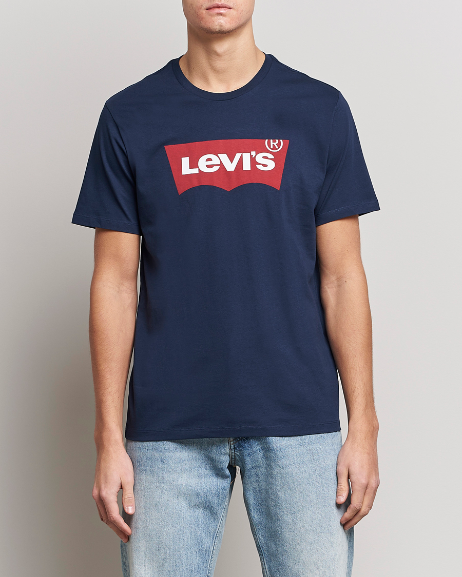 Hombres | Camisetas de manga corta | Levi's | Logo Tee Dress Blue