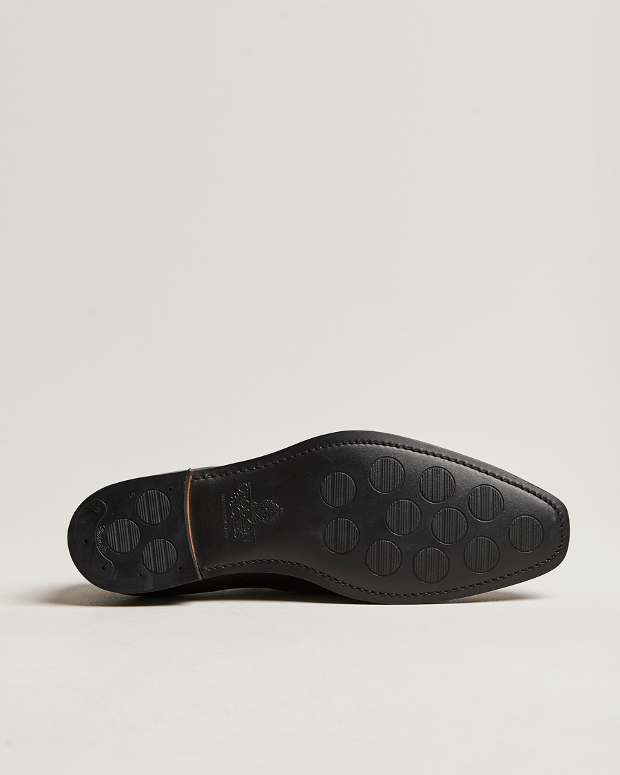 Hombres | Zapatos Oxford | Crockett & Jones | Hallam Oxford City Sole E Black Calf