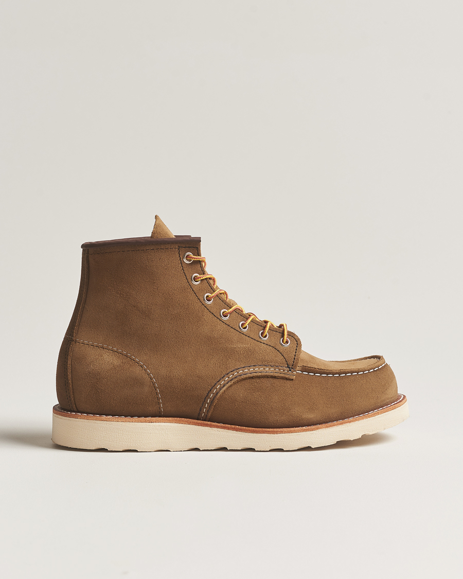 Hombres | Red Wing Shoes Moc Toe Boot Olive Mohave | Red Wing Shoes | Moc Toe Boot Olive Mohave
