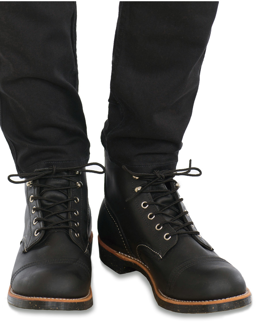 Hombres | Red Wing Shoes Iron Ranger Boot Black Harness Leather | Red Wing Shoes | Iron Ranger Boot Black Harness Leather