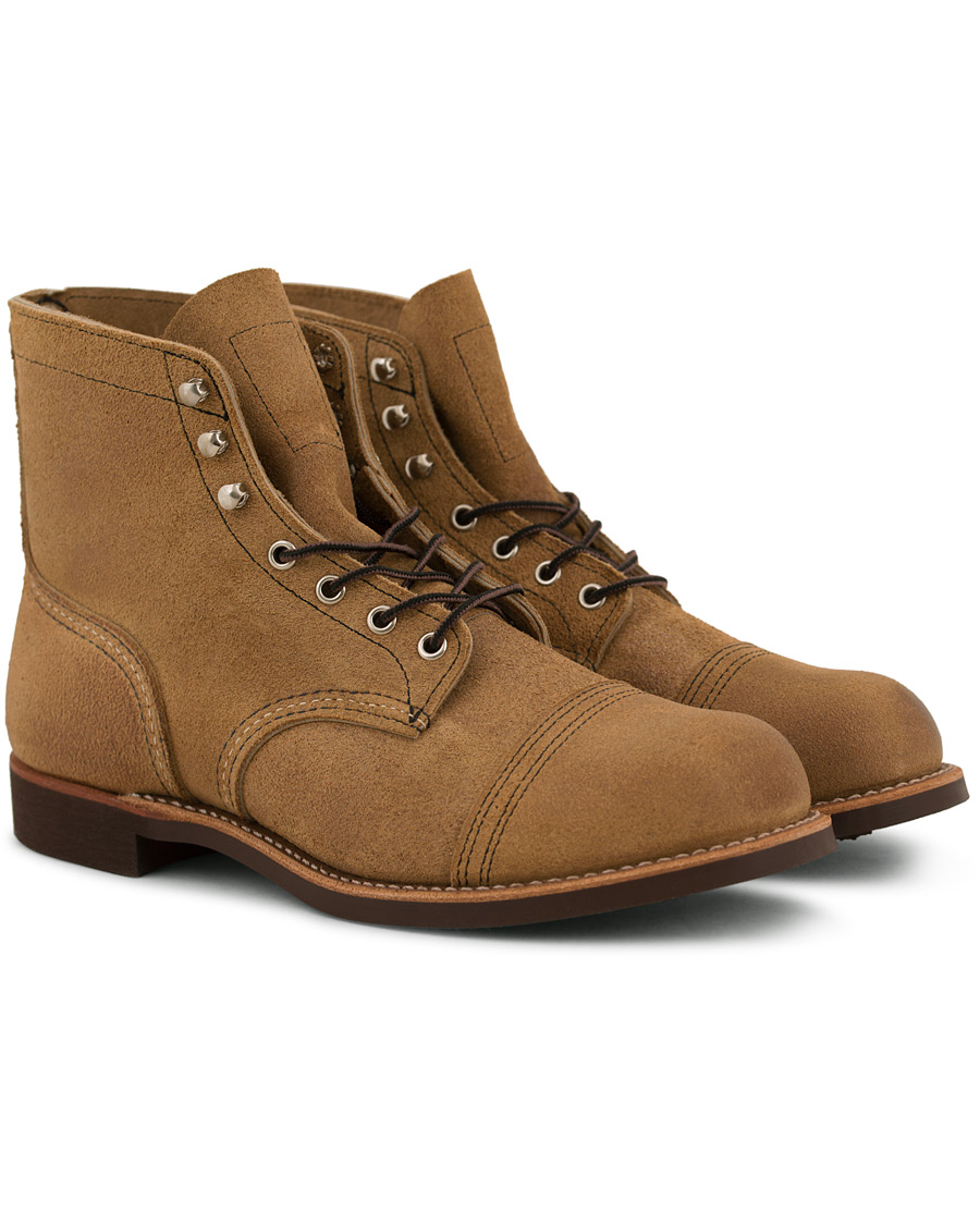 Hombres | Red Wing Shoes Iron Ranger Boot Hawthorne Muleskin Leather | Red Wing Shoes | Iron Ranger Boot Hawthorne Muleskin Leather