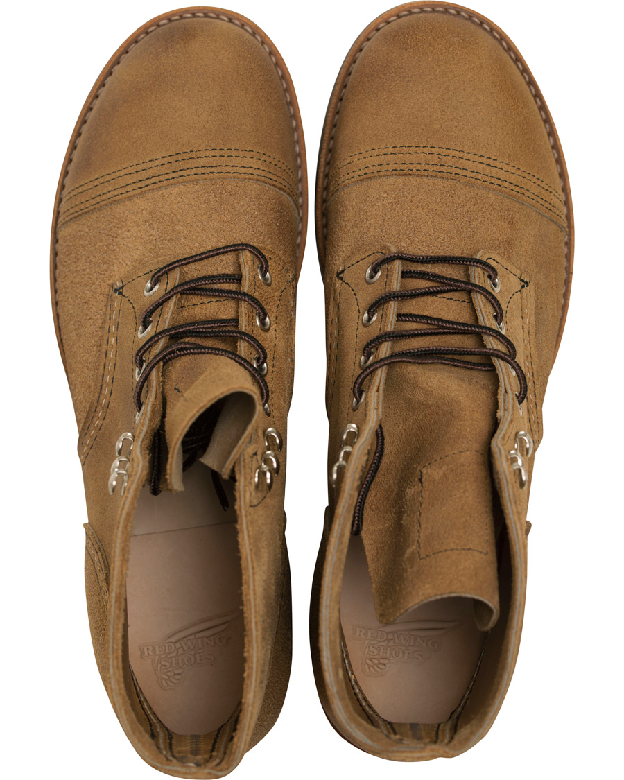 Hombres | Red Wing Shoes Iron Ranger Boot Hawthorne Muleskin Leather | Red Wing Shoes | Iron Ranger Boot Hawthorne Muleskin Leather