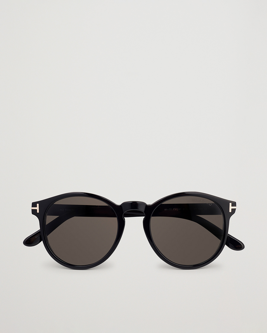 Hombres | Gafas de sol | Tom Ford | Ian FT0591 Sunglasses Shiny Black