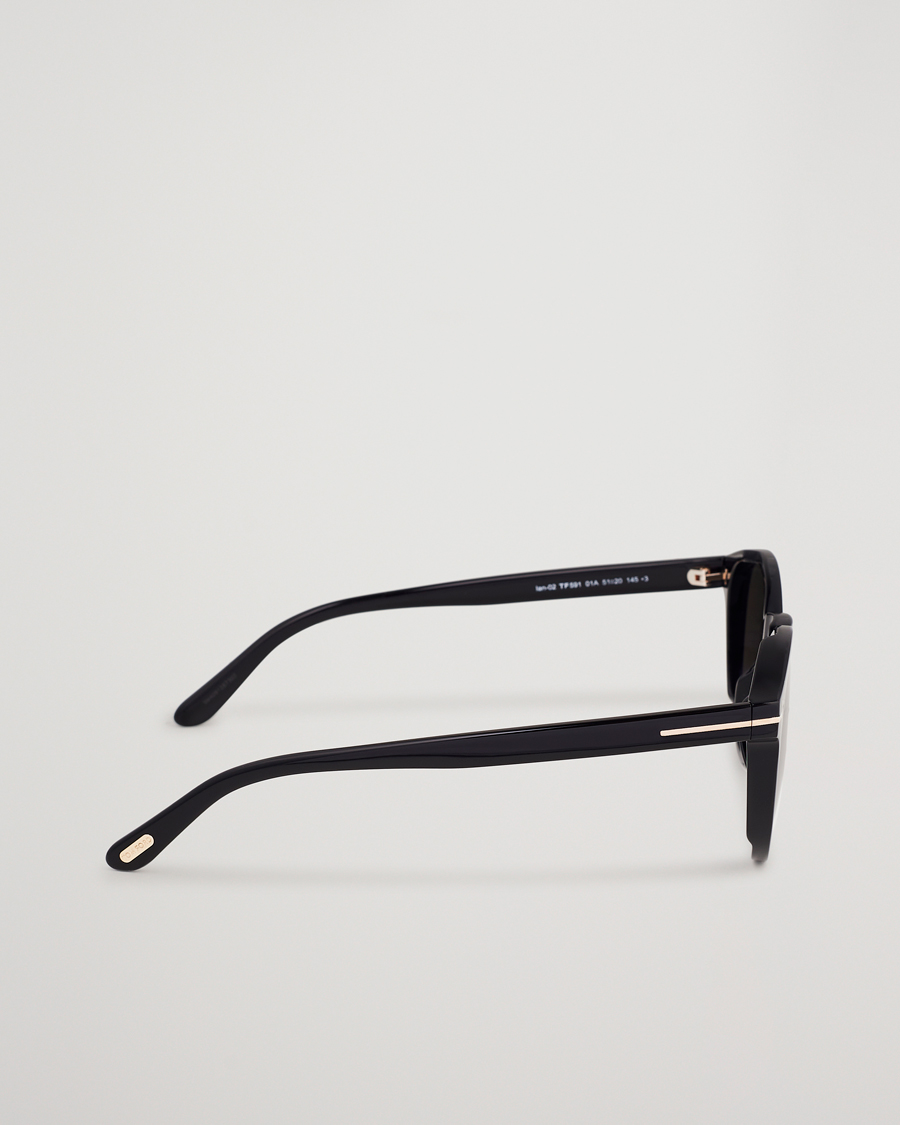 Hombres | Gafas de sol | Tom Ford | Ian FT0591 Sunglasses Shiny Black