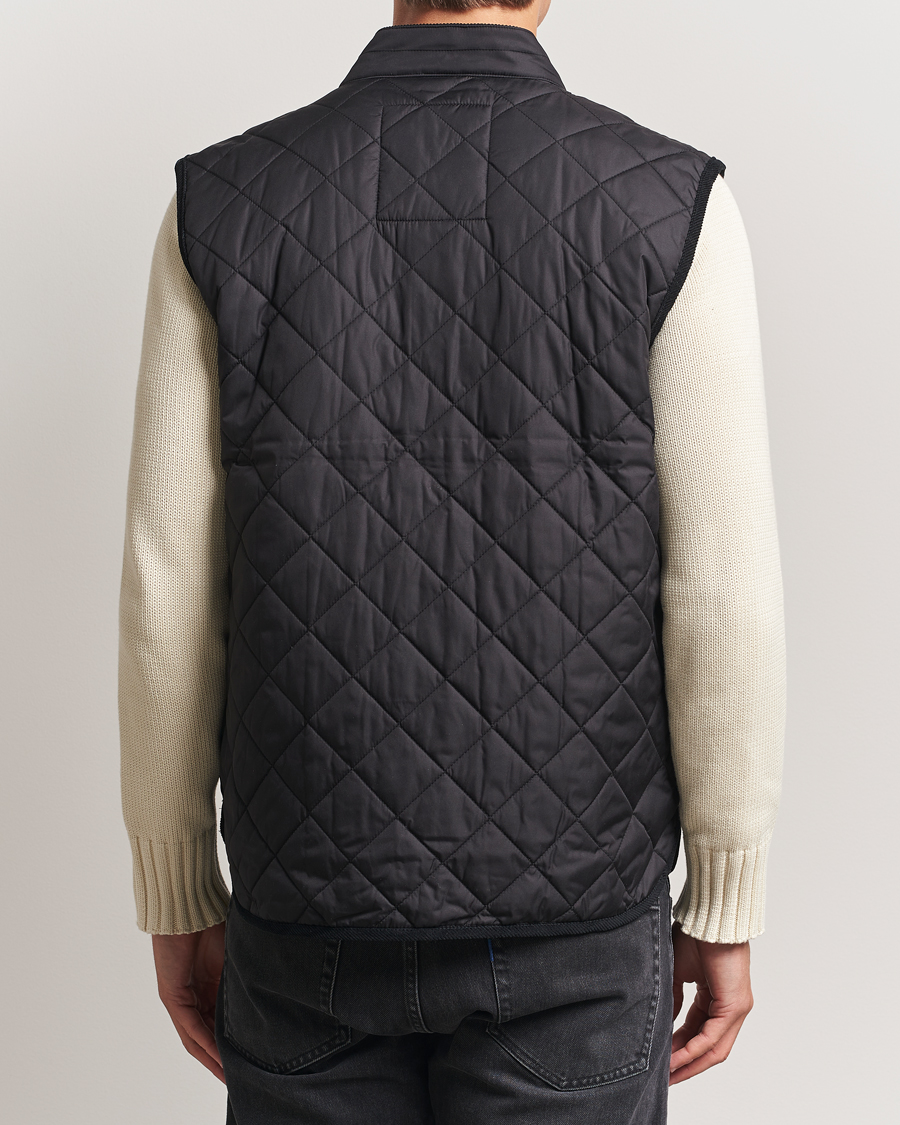 Hombres | Chalecos | Morris | Trenton Quilted Vest Black