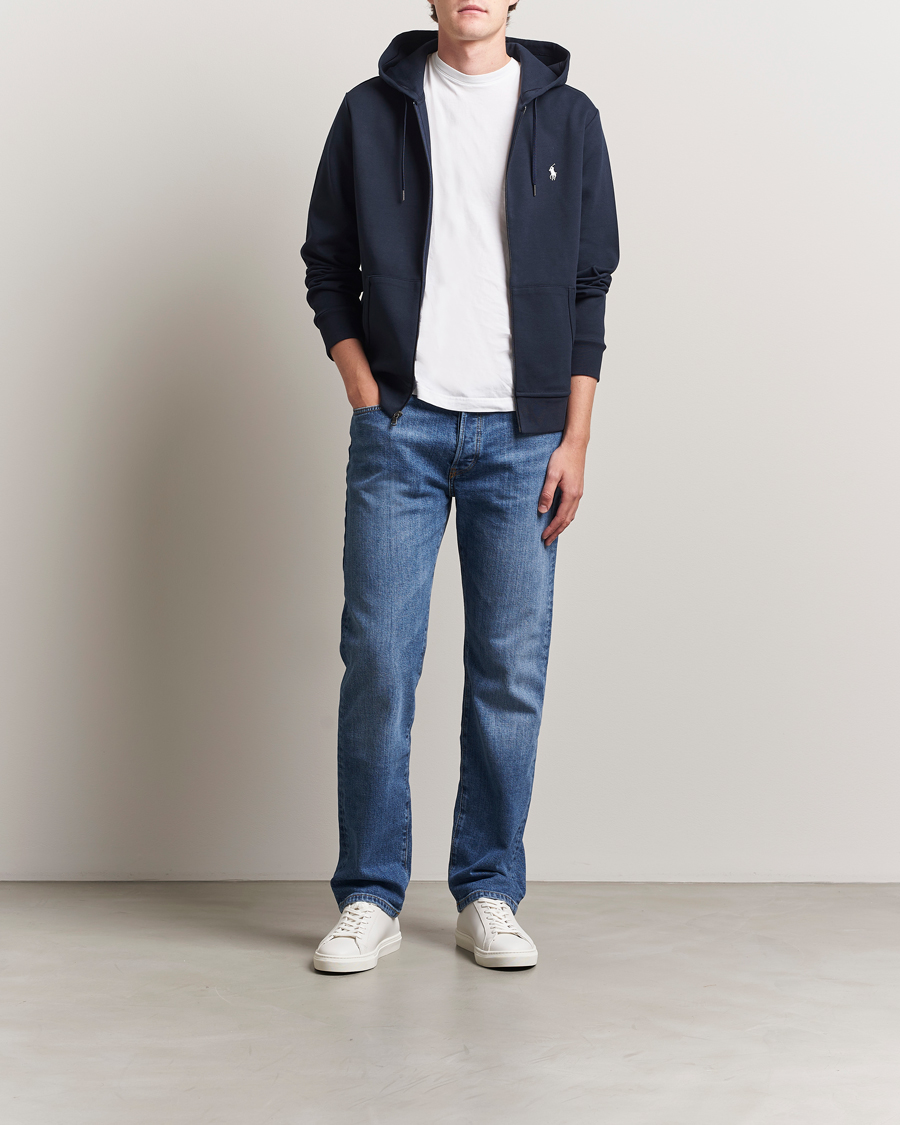 Hombres | Jerséis y prendas de punto | Polo Ralph Lauren | Tech Performance Full Zip Navy