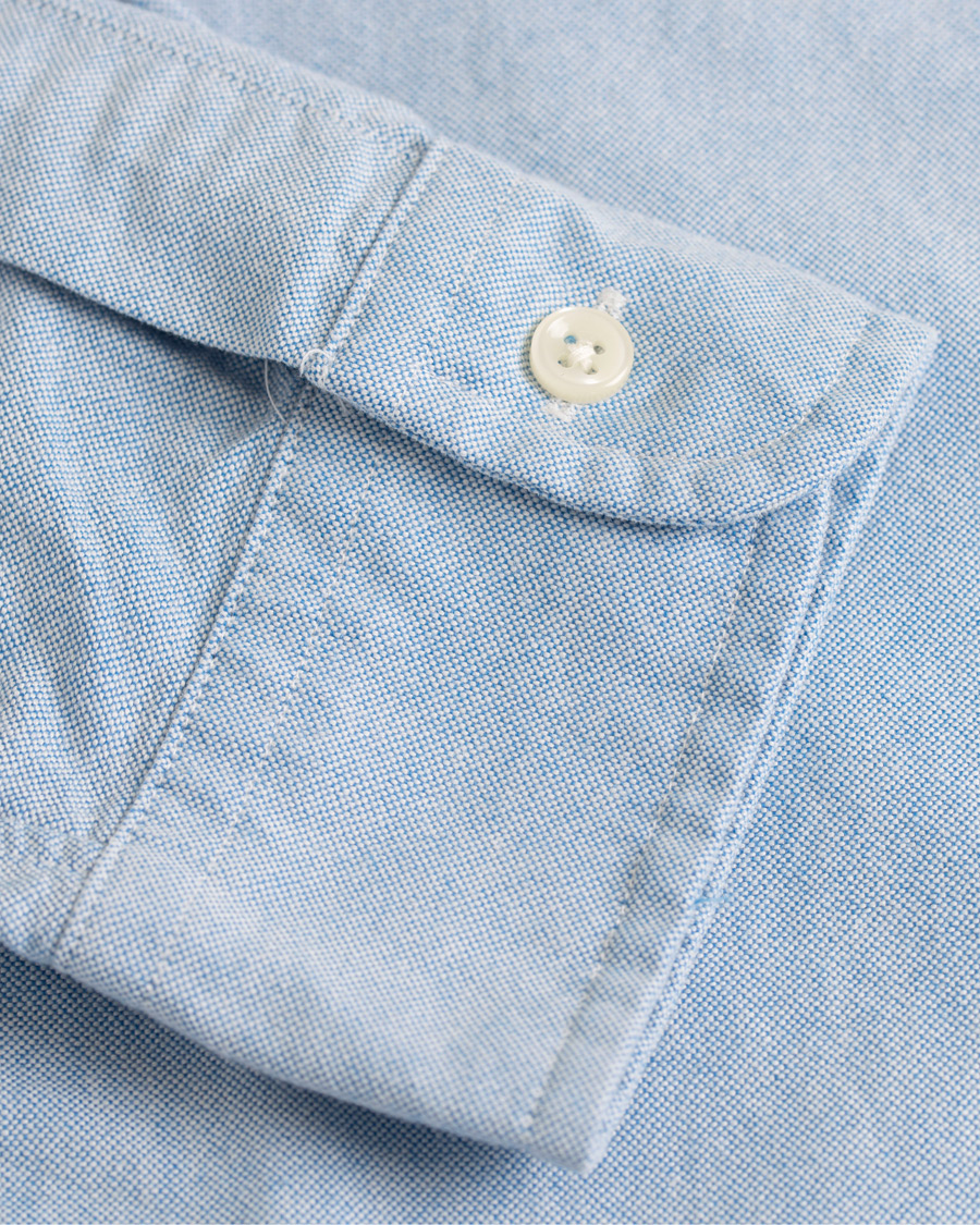 Hombres | Camisas | Polo Ralph Lauren | Slim Fit Shirt Oxford White Blue