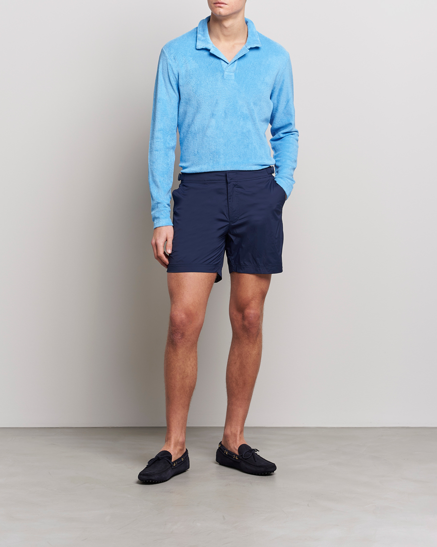 Hombres | Orlebar Brown Bulldog Sport Swim Shorts Navy | Orlebar Brown | Bulldog Sport Swim Shorts Navy