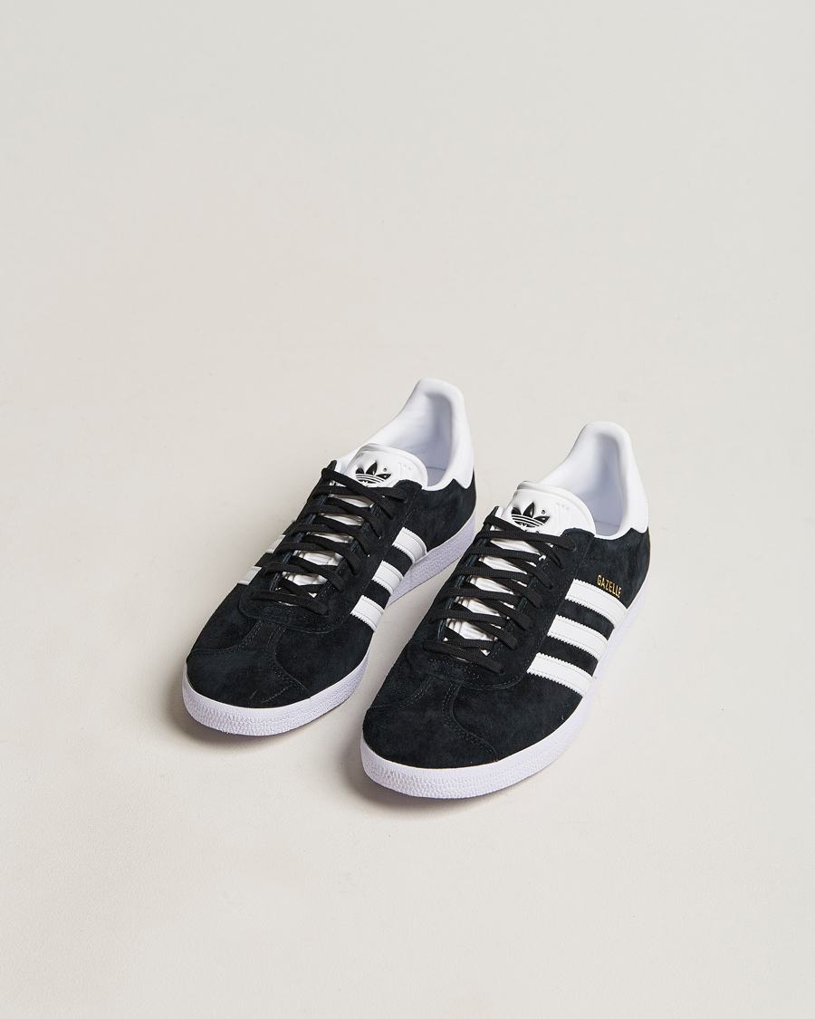 Hombres | Zapatos | adidas Originals | Gazelle Sneaker Black Nubuck