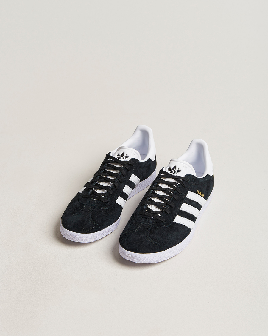 Hombres | Zapatillas | adidas Originals | Gazelle Sneaker Black Nubuck