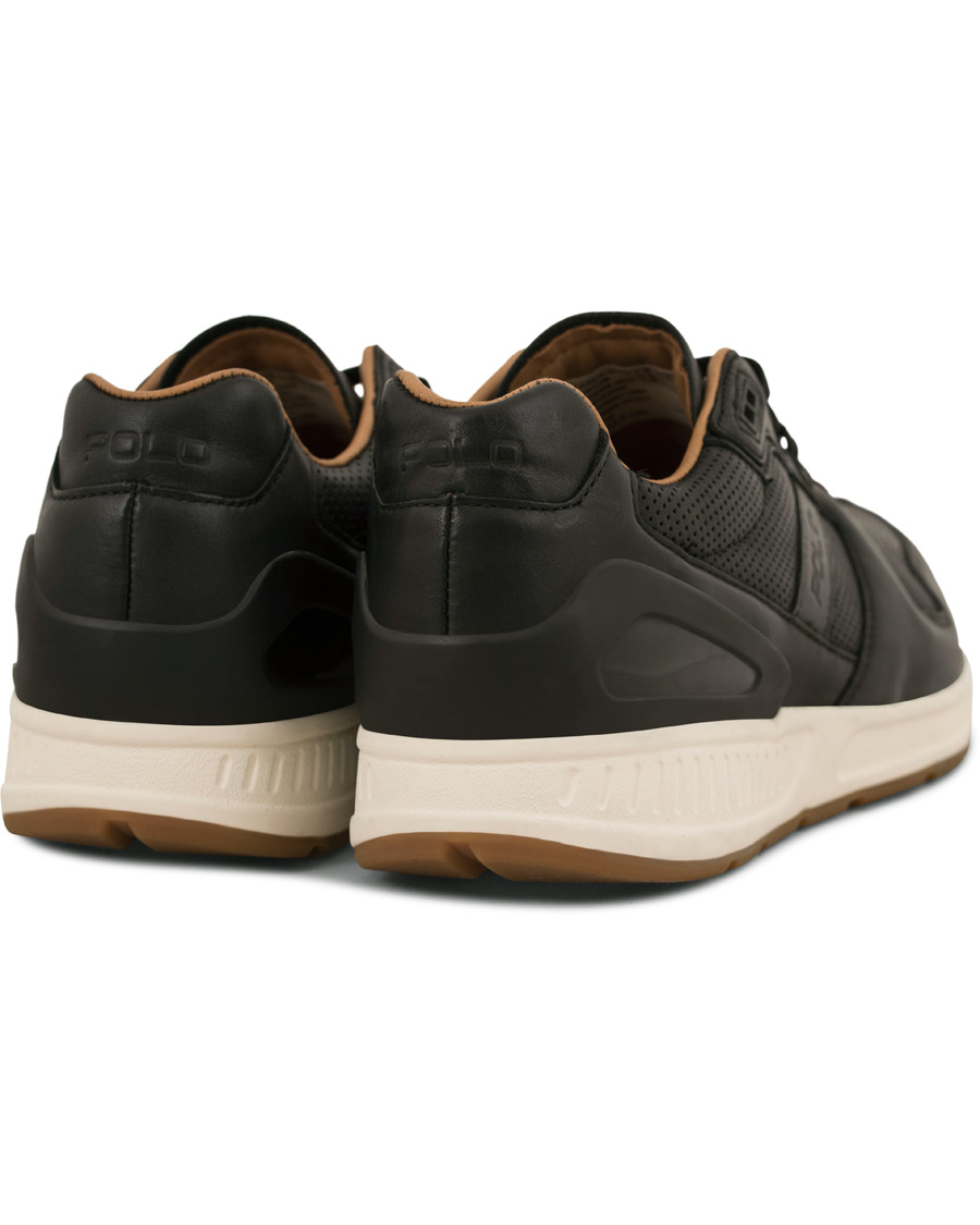 Hombres | Polo Ralph Lauren Train 100 Calf Running Sneaker Black | Polo Ralph Lauren | Train 100 Calf Running Sneaker Black